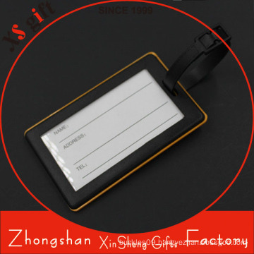 Promotion Custom Rectange Shape Soft PVC Luggage Tag